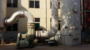 發酵車間尾氣堿液噴淋處理設施